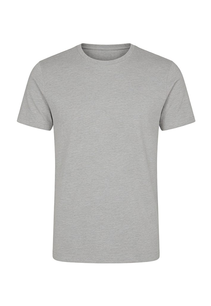 Camiseta premium gris unisex de manga corta
