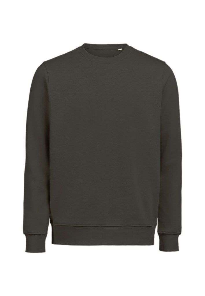 Sudadera gris humo unisex de manga larga