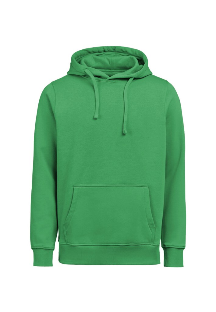 Sudadera capucha verde de hombre