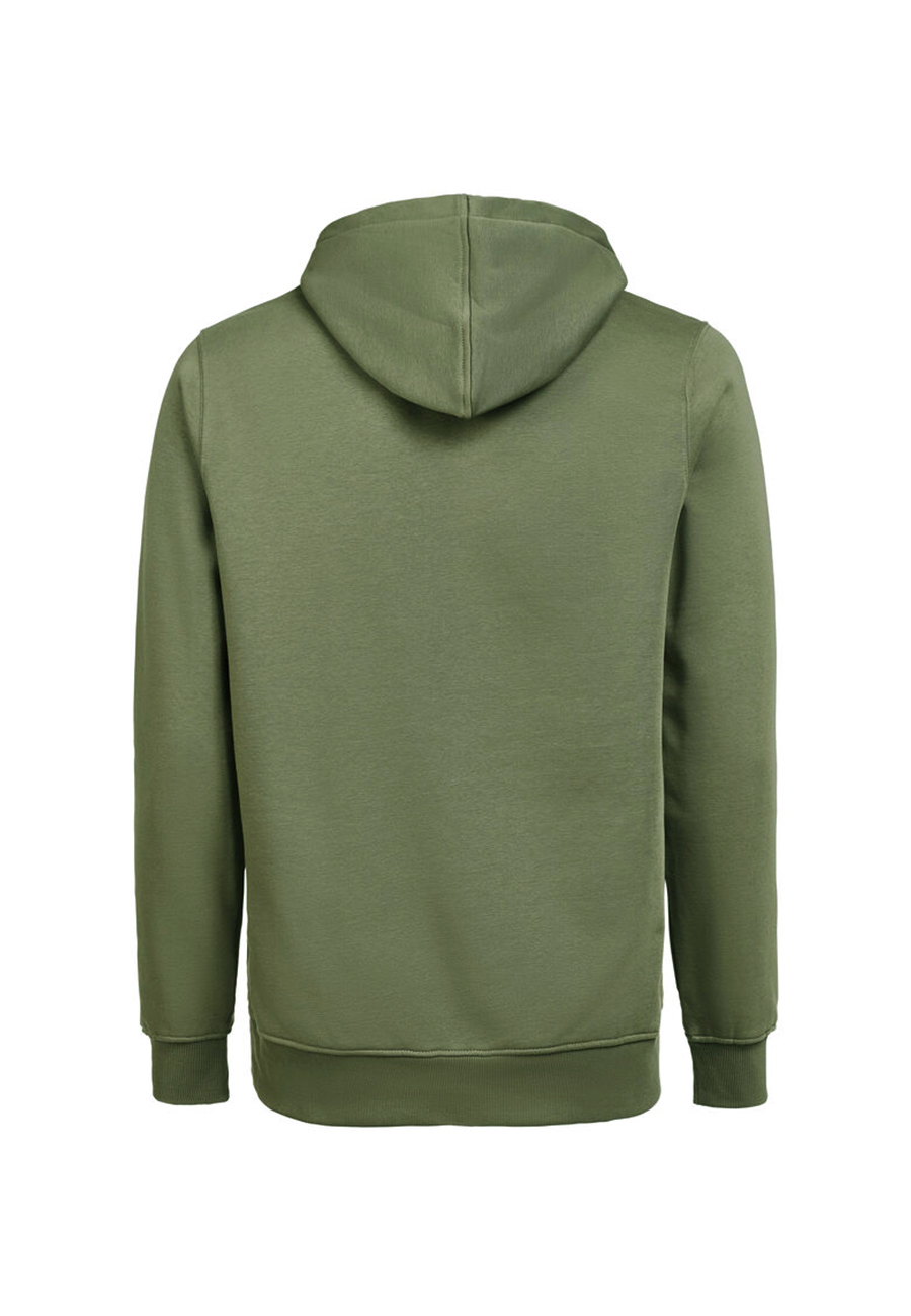 Sudadera Capucha Verde Botella - Imagen 2