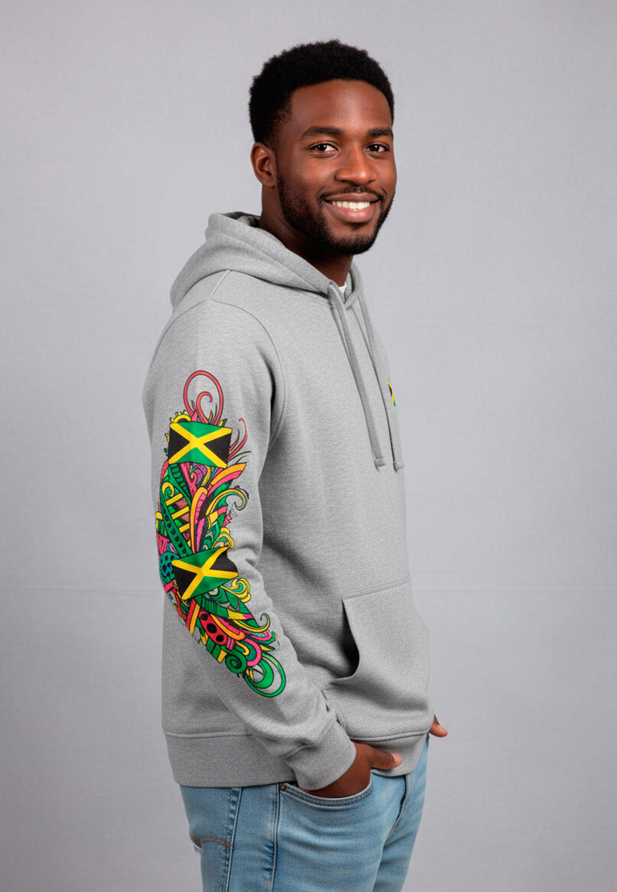 Sudadera Capucha Gris - Imagen 3